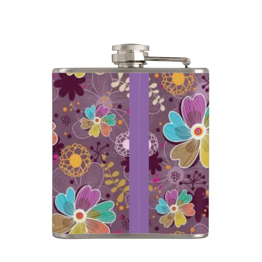 Dames Floral Heupfles (Achterkant)