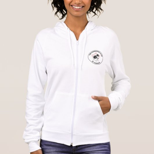 Dames Full Zip Hoodie (Voorkant)