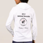 Dames Full Zip Hoodie (Achterkant)