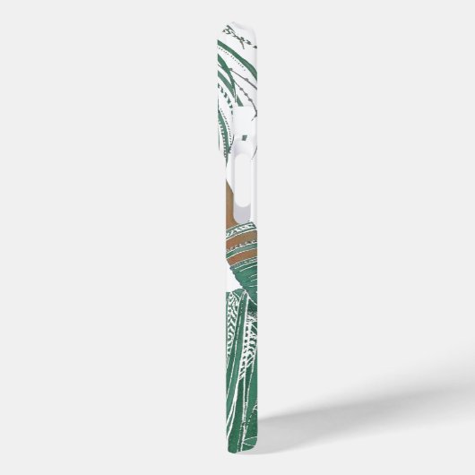  dames gaan groene kunst afdrukken Case-Mate iPhone case (Achterkant / Links)