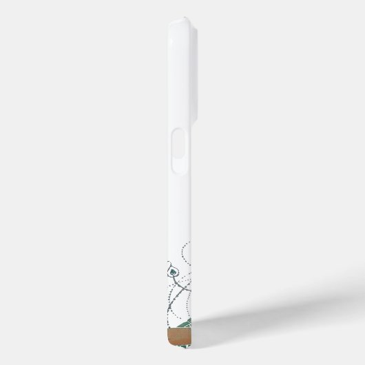 dames gaan groene kunst afdrukken Case-Mate iPhone case (Achterkant / Rechts)