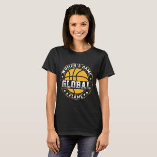 Dames Game globale Vlam T-shirt