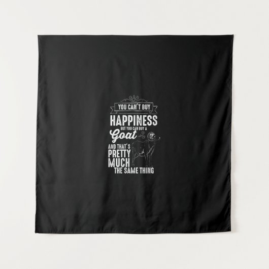 Dames geit minnaar geit cadeau wandkleed (Voorkant)
