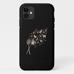 Dames Geiten Grappig Paardenbloem Wilde Bloem Bloe Case-Mate iPhone Case