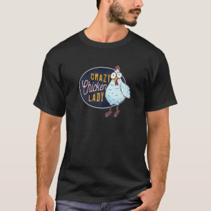 Dames Gekke Kip Dame Kip T-shirt