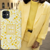 Dames gele paisley voor Moederdag of Verjaardag Case-Mate iPhone Case