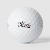 Dames genaamd Maria, Golfballen (Voorkant)