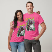 Dames George Clinton Funkadelic Comic Burst VNeck T-shirt (Unisex)