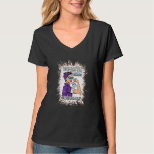 Dames Geweld in Huiselijk Geweld Bewustzijn Warrio T-shirt