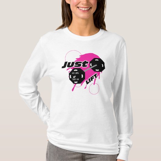 Dames gewoon Lift Weightlift Hoody (Voorkant)