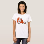 Dames Gezicht T-shirt (Voorkant volledig)