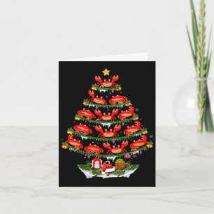 Dames gezins pyjama sets Kerstmis bijpassende krab Kaart