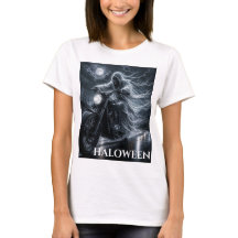 Dames Ghost Rider Motorfiets T-Shirt