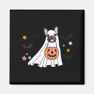 Dames Ghost Zwarte Franse Bulldog Boo Hond Liefheb Magneet