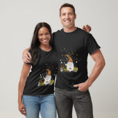 Dames Gnome Pompoen Monsters T-shirt Vleermuizen G (Unisex)