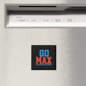 Dames Go Max T-shirt! Ga Max Ga Groot! Of Ga Naar Magneet (Insitu (Vaatwasser))