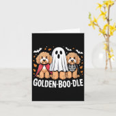 Dames Golden-Boo-Dle Kaart (Gele Bloem)