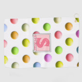 Dames Golf Geborduurde Golf Handdoek (Horizontaal)