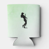 Dames Golf Groen Blikjeskoeler (Achterkant)