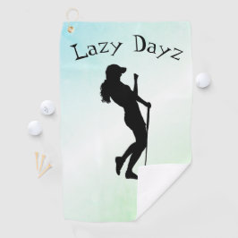 Dames Golf Groen Golfhanddoek