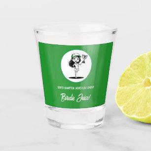 Dames Golf League Birdie Juice Shot Glas