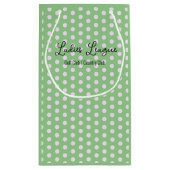 Dames Golf League Gift / Favor Bag Klein Cadeauzakje (Achterkant)