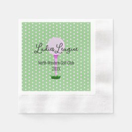 Dames Golf League Golf Party Servet