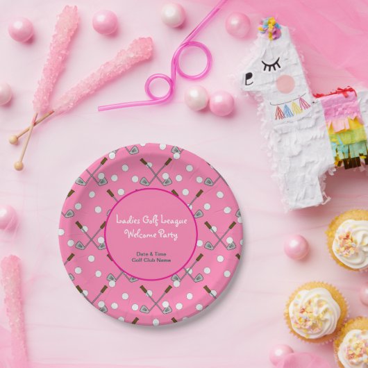 Dames Golf League Party Paper Bord (Feest)