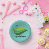 Dames Golf League Party Paper Bowl Papieren Kommen (Feest)