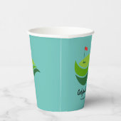 Dames Golf League Party Paper Cup Papieren Bekers (Rechts)