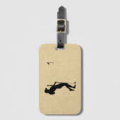 Dames Golf Leather Kijk eens Bagagelabel (Voorkant (verticaal))