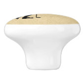 Dames Golf Leather Kijk eens Keramische Knop (Zijkant)