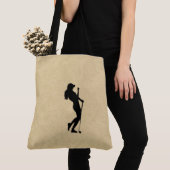 Dames Golf Leather Kijk eens Tote Bag (Dichtbij)