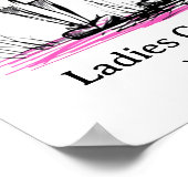 Dames Golf Team Custom Poster (Hoek)