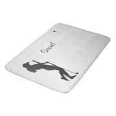 Dames Golfer Personal  Badmat (Gekanteld)