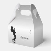 Dames Golfer Personal Bedankdoosjes (Voorkant Zijde)