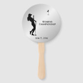 Dames Golfer Personal Handwaaier (Achterkant)