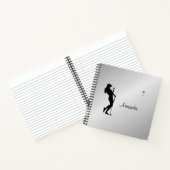 Dames Golfer Personal Notitieboek (Binnen)