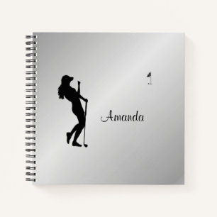 Dames Golfer Personal Notitieboek