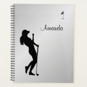 Dames Golfer Personal  Planner (Voorkant)