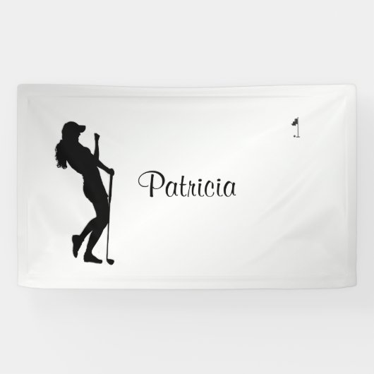 Dames Golfer Personal Spandoek (Horizontaal)