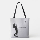 Dames Golfer Personal Tote Bag (Achterkant)
