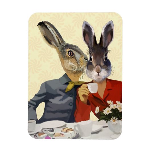 Dames Gossiping 2 Magneet (Verticaal)