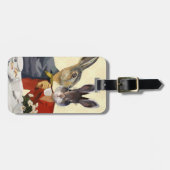 Dames Gossiping Bagagelabel (Voorkant horizontaal)