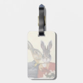 Dames Gossiping Bagagelabel (Achterkant verticaal)