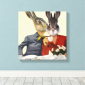 Dames Gossiping Canvas Afdruk (Insitu (Houten vloer))