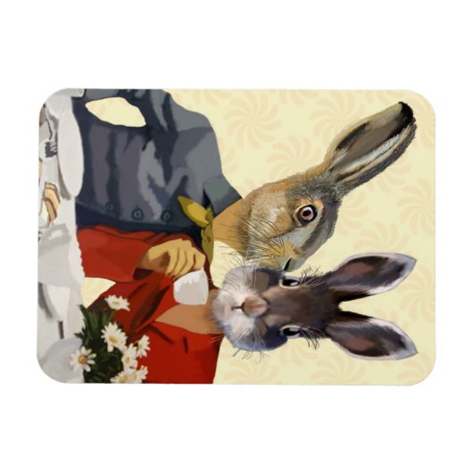 Dames Gossiping Magneet (Horizontaal)