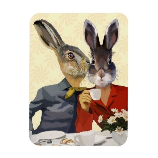 Dames Gossiping Magneet (Verticaal)