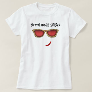 Dames "GOTTA DRAAG SHADES" Cougar T-shirt