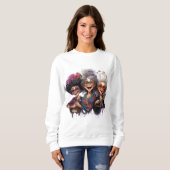 Dames Granny Friends basic sweater (Voorkant volledig)